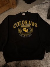 Vintage 1993 Signet Colorado Buffaloes Crewneck Size M picture