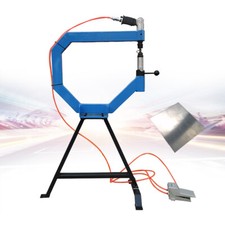 4inch Pneumatic Planishing Hammer Airpress Tool w/ Cast-Iron Stand, Anvil 1/2/3