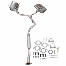Resonator Y Pipe Exhaust Muffler Kit For 2009 -2013 Subaru Forester 2.5L NEW picture