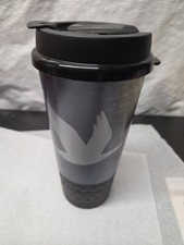 WAWA Whirley Official Travel Tumbler NWOT  20 oz Coffee Cup Gray Black Insulated picture