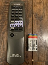 Genuine Aiwa RC-TN340EX Remote Control Unit Disc Player Radio TV picture