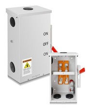 200 Amp Transfer Switch, 48000W General-Duty Double-Throw Safety Switch picture