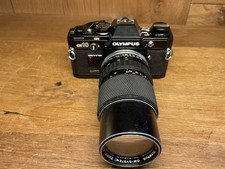 *READ : Near Mint* Olympus OM10 Black Film Camera Zuiko Auto Zoom 75-150mm Lens picture