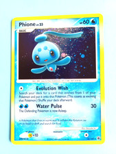 POKEMON MAJESTIC DAWN PHIONE #12/100 HOLO RARE VERY LIGHT PLAY picture