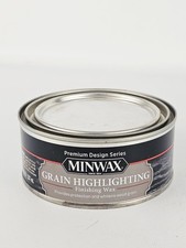 Minwax Grain Highlighting Finishing Wax Wood 8 oz picture