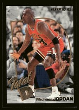 1992-93 Fleer #5 Michael Jordan Total D Chicago Bulls HOF NBA Basketball Card picture