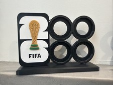 Mexico $20 Pesos, 4 Coin Display, 2026 FIFA World Cup, DISPLAY ONLY picture