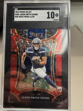 2023 Panini Select - Suite Level Jaxon Smith-Njigba Red Disco RC (Jersey #11-49) picture
