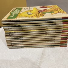 The Sesame Street Library 1-15 Complete Set Hardback Children’s Books Vintage  picture