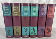 The Oxford Illustrated Dickens - Lot of 6 Hardcovers - 1991 picture