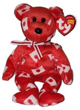 Ty Beanie Baby ❤️ Hikari ❤️ Japan Bear (Asia Pacific Exclusive) MWCT Stuffed Toy picture