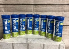 8 Tubes Nuun Sport Hydration Electrolyte Tablet (10ctEaTube) Fresh Lime 04/27/B picture
