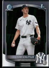 Cam Schlittler 2025 Bowman Chrome BCP-166 1st Yankees picture