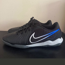 Nike Men’s Black/Blue/White Low Top Lace-Up Athletic Sneakers Rubber Sole picture