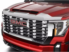 Husky Aeroskin Hood Protector Fits 2024-2025 Sierra 2500/3500 HD Chrome picture