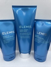 Elemis Active Body Trio Warm Up Massage Balm,Cool Down Body Wash ,Refreshing Gel picture