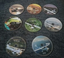Sporty's Pilot Flight Training Dvd 8 Lot With Case Pre-owned Vg Conditions picture