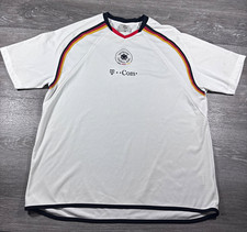 Vintage 2005 Germany DFB Soccer Jersey T-Com Fan Shirt Men XL White World Cup picture