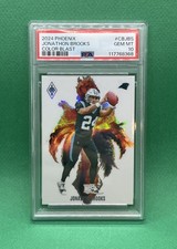 Panini 2024 Phoenix Color Blast Jonathon Brooks Rookie #CBJBS PSA 10 picture
