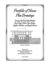 Frank Lloyd Wright House Plan Drawings - 11 Book Collection picture