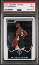 2007-08 Bowman Draft Picks & Stars - Chrome #111 Kevin Durant /2999 (RC) picture