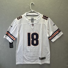 Caleb Williams #18 Chicago Bears Game Men's Team Jersey White Pick Size picture