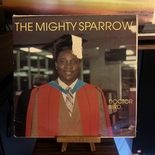THE MIGHTY SPARROW DOCTOR BIRD CALYPSO 1988  Vinyl LP picture