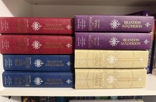 Stormlight Archive Set by Brandon Sanderson Fairyloot Edition 8 books picture