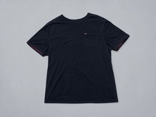 Tommy Hilfiger men’s navy crewneck pocket Tshirt picture