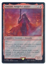 Vincent, Vengeful Atoner (Surge Foil) Commander: Final Fantasy Foil picture