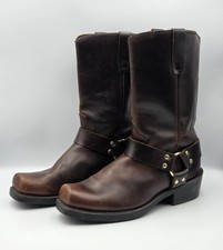 Durango Brown Leather DB514 Harness Motorcycle Biker Boot Men’s 11