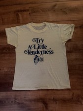 Vintage 70’s Miss Goldys Fried Chicken Size M NJ Soft Emo Shirt 19 X 26 picture