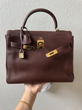 Hermes Kelly 32 Retourne Havane Togo Gold Hardware picture