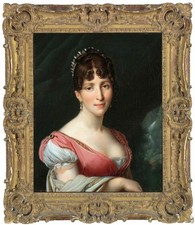 Hand Painted Classical Oil Painting Woman Female Figure Art Canvas Vintage Style picture