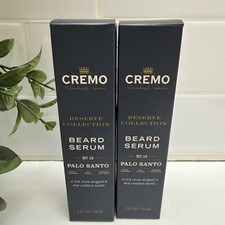 2x Cremo Reserve Collection Beard Serum No. 18 Palo Santo 2 Fl oz New/Sealed picture