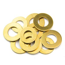 DIN 125A Brass Flat Washer M2 M2.5 M3 M4 M5 M6 M8 M10 M12 M16 M18 M20 M22 M24 picture
