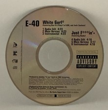 E-40 White Girl Just Fin Promo CD PRO CDR 101851 Bun B Pimp C Juelz Santana picture