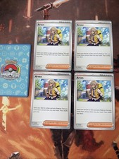 4x  Arven   POKEMON WORLD CHAMPIONSHIP 2025  Stamp Card picture