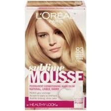 L'Oreal Paris Sublime Mousse Permanent Hair Dye 83 Golden Medium Blonde Mousse picture