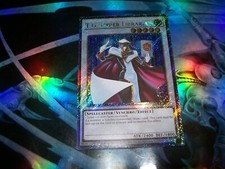 T.G. Hyper Librarian 1st Edition Platinum Secret Rare RA02-EN027 Yu-Gi-Oh picture