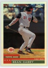 2000 Topps Chrome Sean Casey Refractor #430 Cincinnati Reds picture
