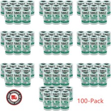 100-Pack batteries for SAFT LS14250 3.6V 1/2 AA Lithium Battery picture