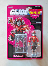 Super7 GI Joe Reaction Ninja Force DESTRO 3.75