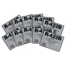 R-422B / R422B Labels # 79525 , Pack of (10) picture