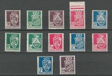 ALGERIA FRENCH COLONIES CITIES COATS OF ARM MH SET LOT (ALGE 536) picture
