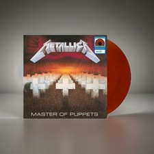 Metallica ~ Master of Puppets - Limited Edition Battery Brick Red Vinyl *Sealed picture
