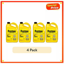(4 Pack) Prestone Universal Antifreeze + Coolant 50/50 Prediluted 1 Gallon - New picture