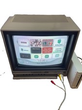 Vintage 1984 Commodore 1702 CRT TV RETRO GAMING LumaChroma TESTED RARE  picture