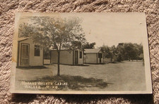 Walker MN Minnesota Moran's Cabins RPPC 1940's Real Photo Postcard picture
