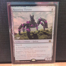 WotC MTG Roaming Throne Foil Rare EN #0258 Artifact Creature picture